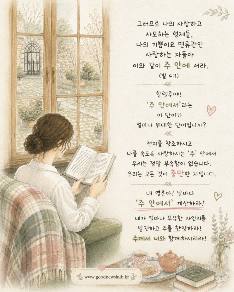 주 안에서!